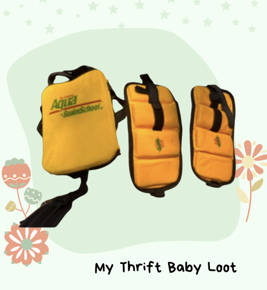 Preloved swimming arm pads and chest pad floats